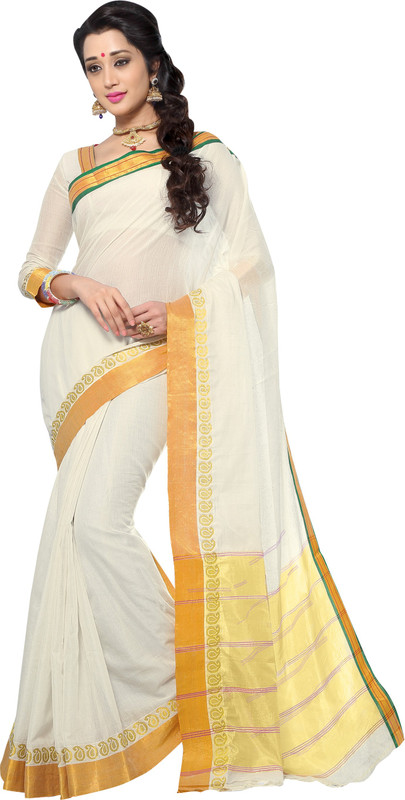 Kasavu Saree - Look you best! - clothing