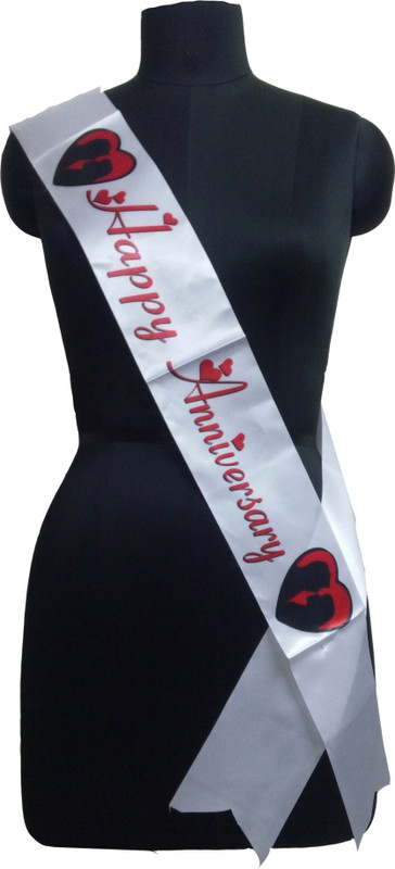 Atpata Funky Happy Anniversary Sash