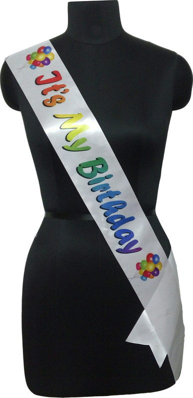 Atpata Funky Its My Birthday Sash