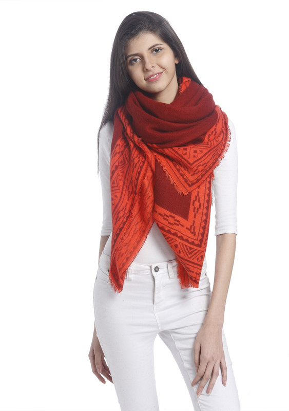 Vero Moda Printed Acrylic Blend Women Scarf