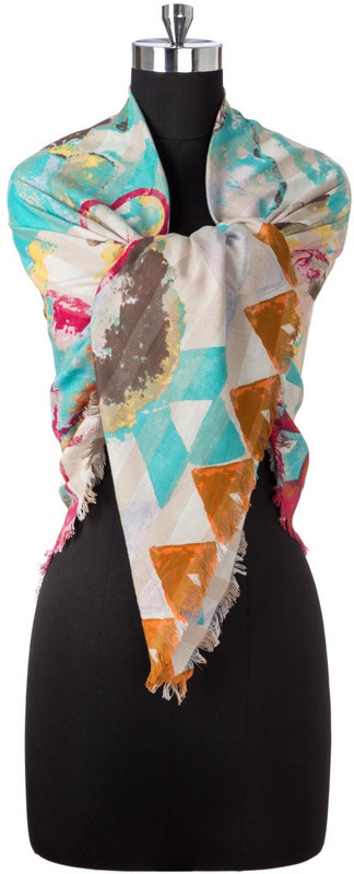 Tiara Printed Pure Cotton Women Stole