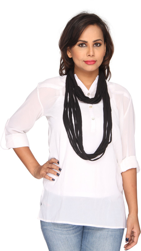 Sam Inc Solid Cotton Viscose Blend Women