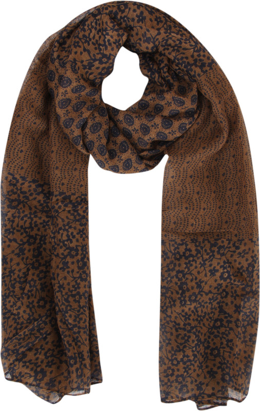 FabSeasons Self Design Cotton Blend Women Scarf