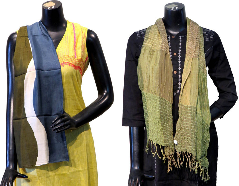 Bhoomija Printed Poly Silk Women Scarf