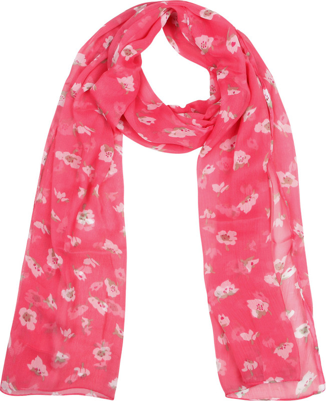 divas choice Floral Print Polyester Women Stole