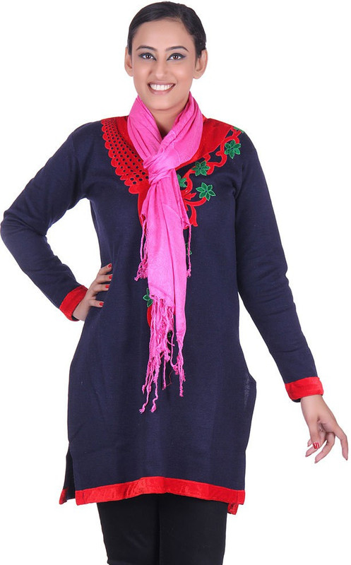 Belmarsh Woven Cotton Blend Women Stole