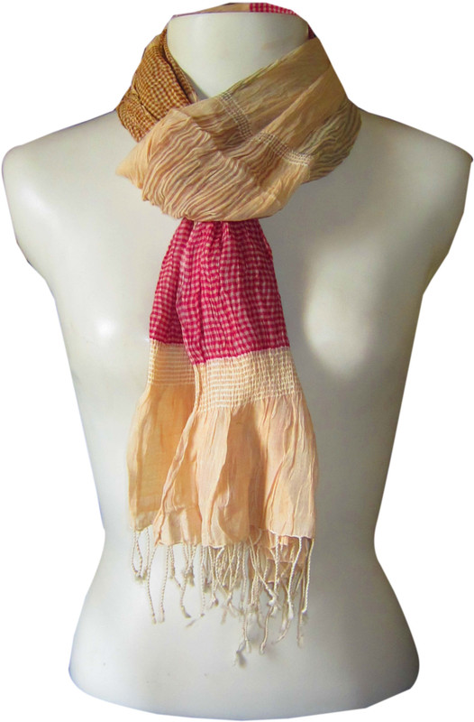 Dushaalaa Striped Coton, Lycra Womens Scarf RS.2350 (63.00% Off) - Flipkart