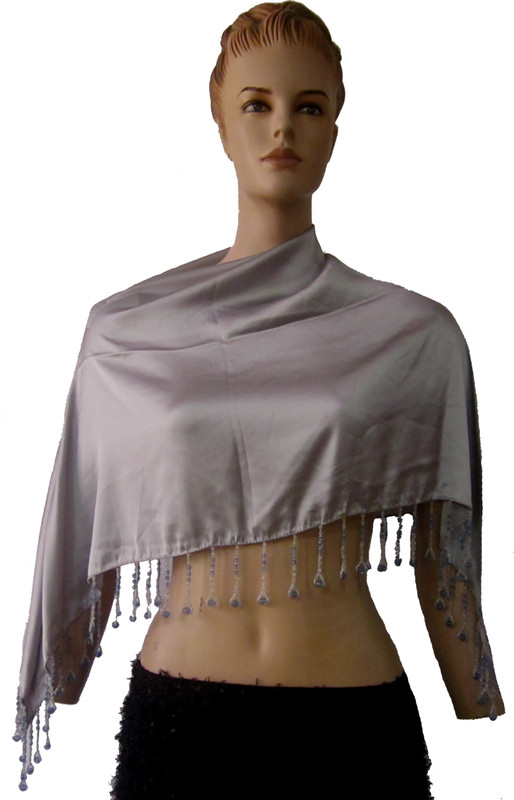 Sam Inc Solid 100% Satin Women Scarf