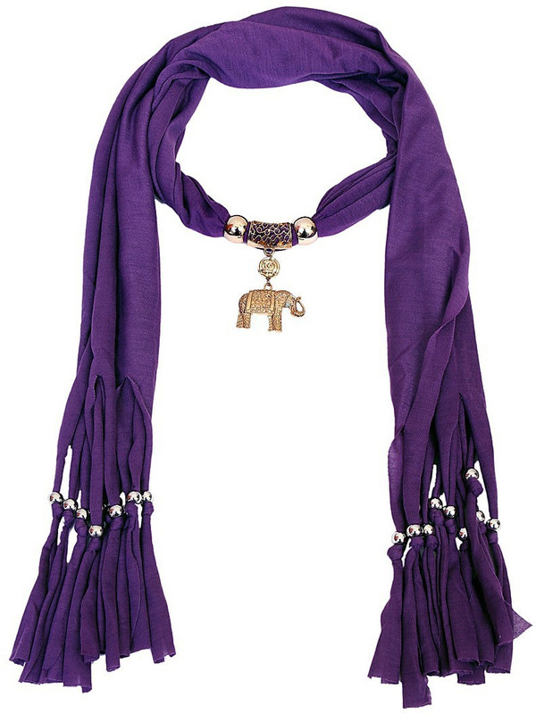 Chooz Designer Studio Solid Cotton Blend Girls Scarf, Stole