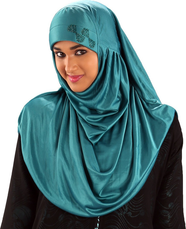 ArabDressage Embellished Lycra Blend Women Scarf