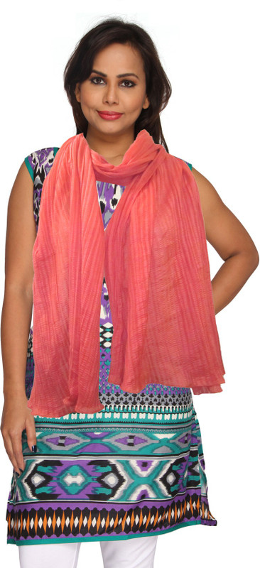 Sam Inc Solid Cotton Blend Women Scarf