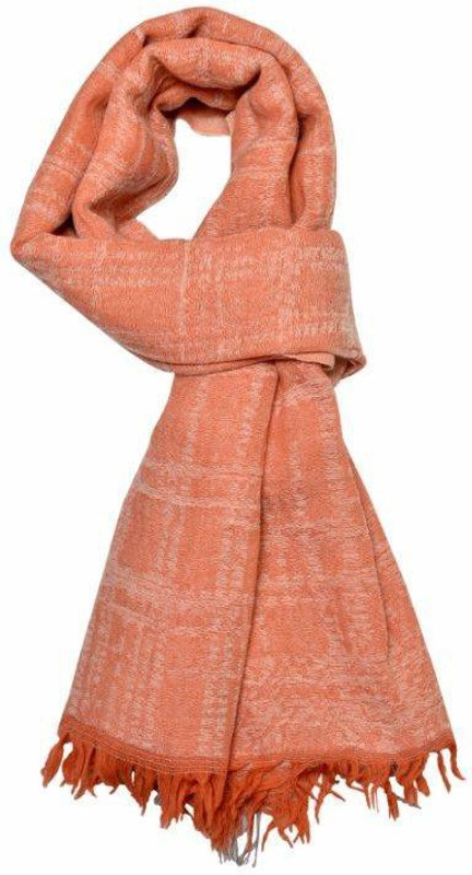 Studio B40 Self Design blend of wool and polyester Women Stole