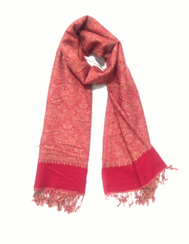 Vrinde Solid Cotton Blend Women Stole