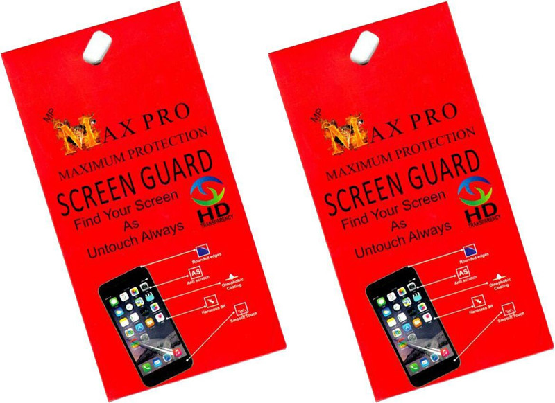 Maxpro Screen Guard for Micromax Q 450 Canvas Silver 5 Front & Back(Pack of 2)