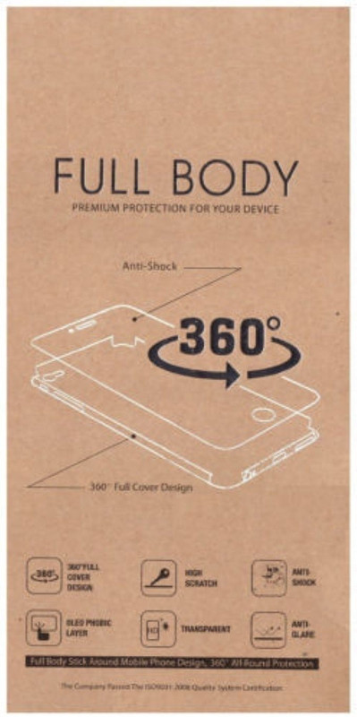 chl india care Front and Back Screen Guard for Mi Redmi 3S(Pack of 1)