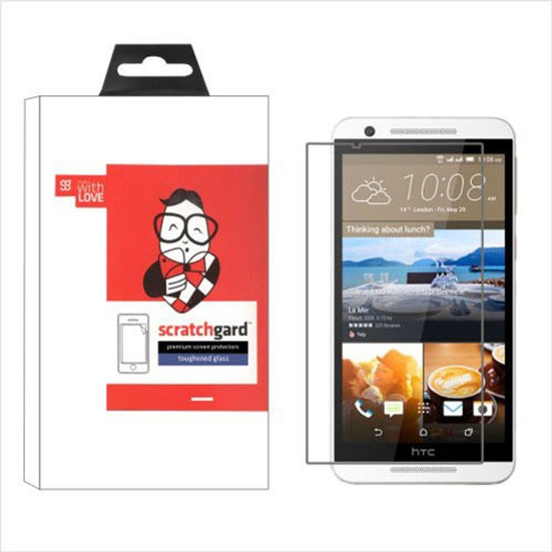 Scratchgard Tempered Glass Guard for HTC One E9s dual sim RS.199 (77.00% Off) - Flipkart
