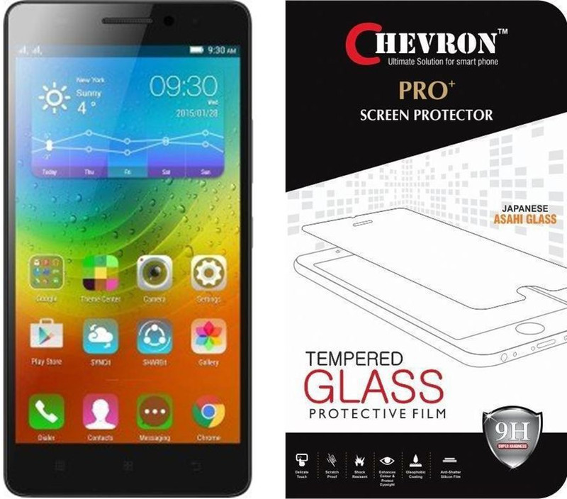 Chevron Tempered Glass Guard for Lenovo K3 Note(Pack of 1)