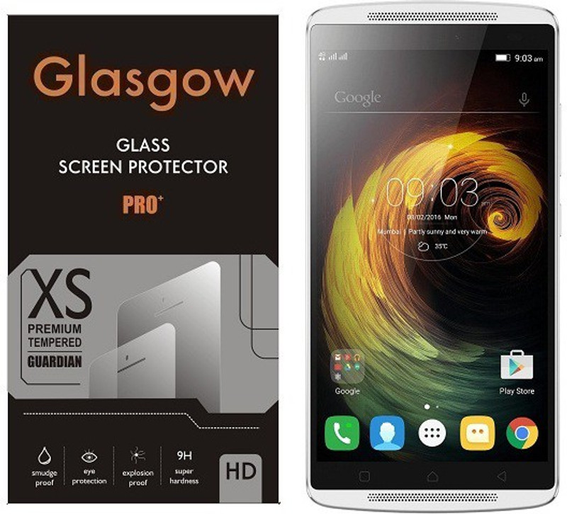 Glasgow Tempered Glass Guard for Lenovo K4 Note(Pack of 1)