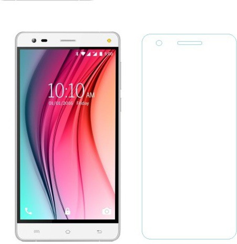 Carrywrap Tempered Glass Guard for Lava v5(Pack of 1)