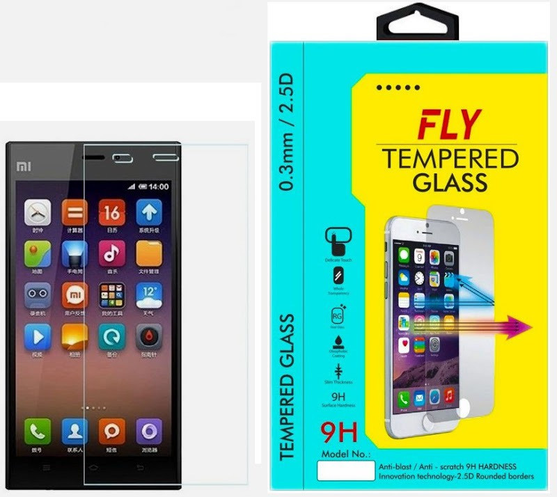 Fly Tempered Glass Guard for Xiaomi Mi3 RS.249 (67.00% Off) - Flipkart