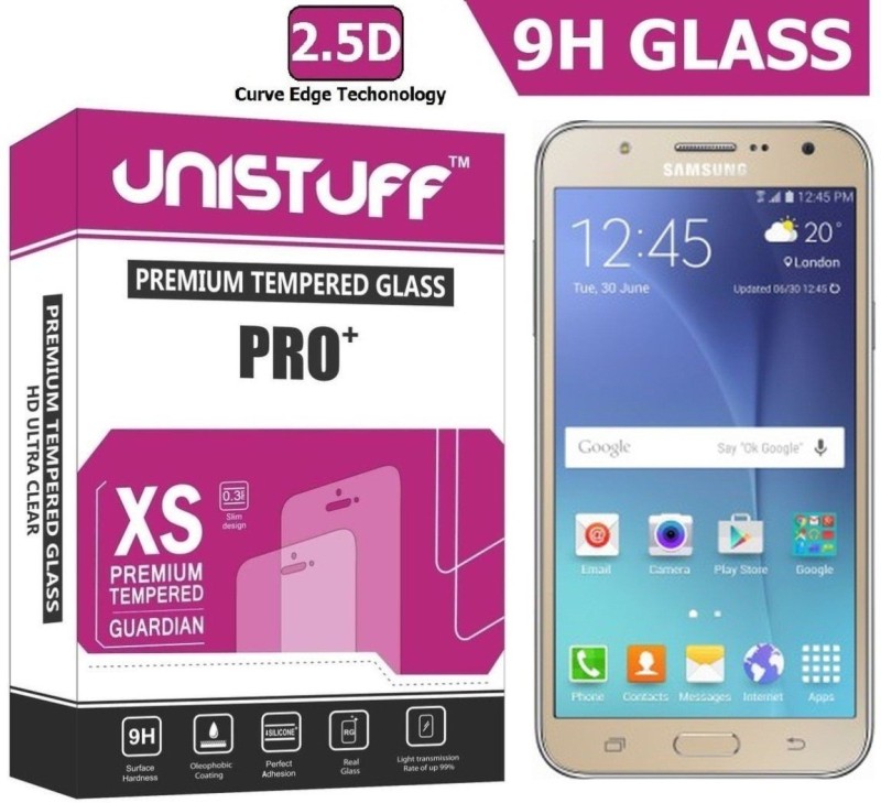 Unistuff Tempered Glass Guard for Samsung GALAXY J7 - 6 (New 2016 Edition) RS.352 (75.00% Off) - Flipkart