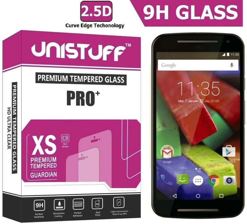 Unistuff Tempered Glass Guard for Motorola Moto G 4G (2nd gen) RS.352 (75.00% Off) - Flipkart