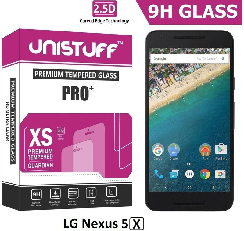 Unistuff Tempered Glass Guard for LG Nexus 5X RS.258 (78.00% Off) - Flipkart