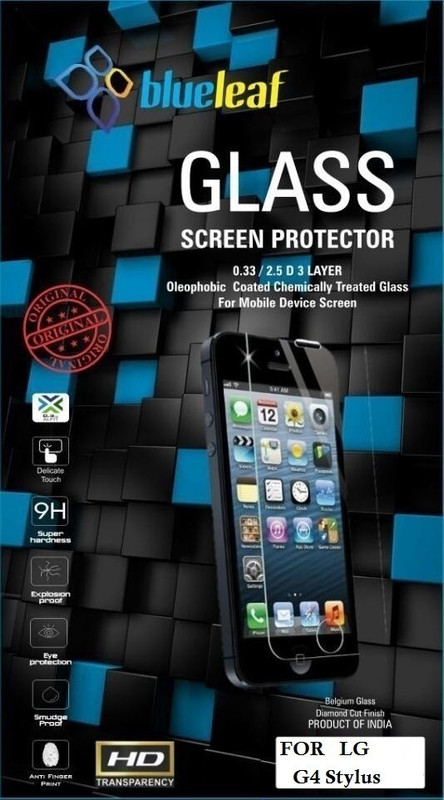 Blueleaf Tempered Glass Guard for LG G4 Stylus RS.234 (64.00% Off) - Flipkart