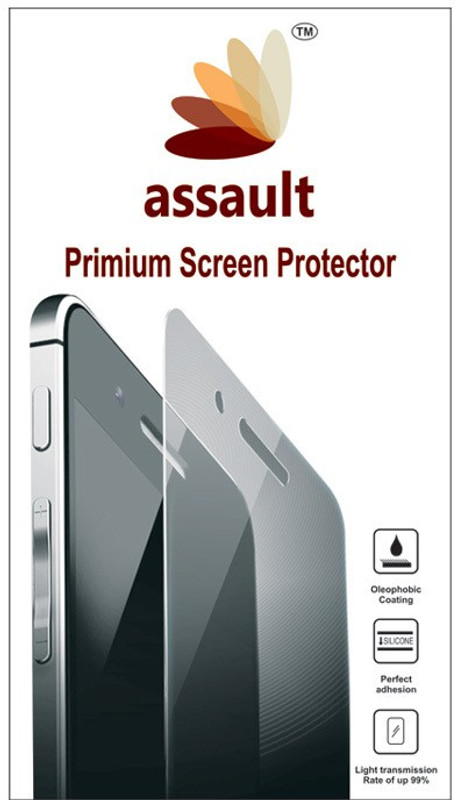 Assault Tempered Glass Guard for Letv Le 1S(Silver, 32 GB)(Pack of 2)