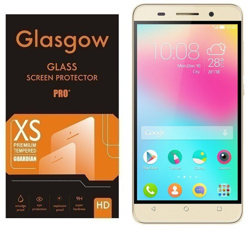 Glasgow Tempered Glass Guard for Honor 4X(Pack of 1)