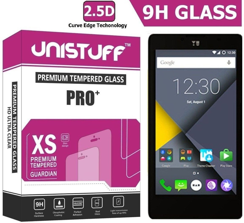 Unistuff Tempered Glass Guard for YU Yunique RS.258 (78.00% Off) - Flipkart