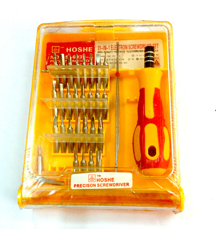 Hoshe Standard Screwdriver Set(Pack of 32) RS.149 (80.00% Off) - Flipkart
