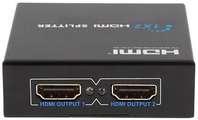 MyGear 1x2 HDMI Splitter Media Streaming Device(Black)