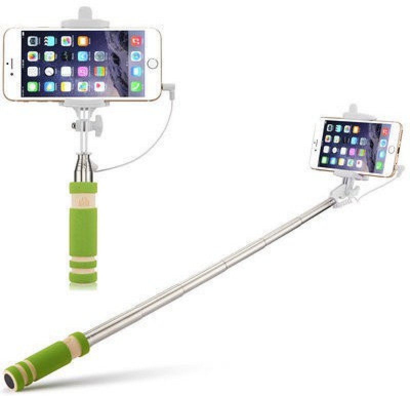 HIGH5 Cable Selfie Stick(Green) RS.190 (80.00% Off) - Flipkart