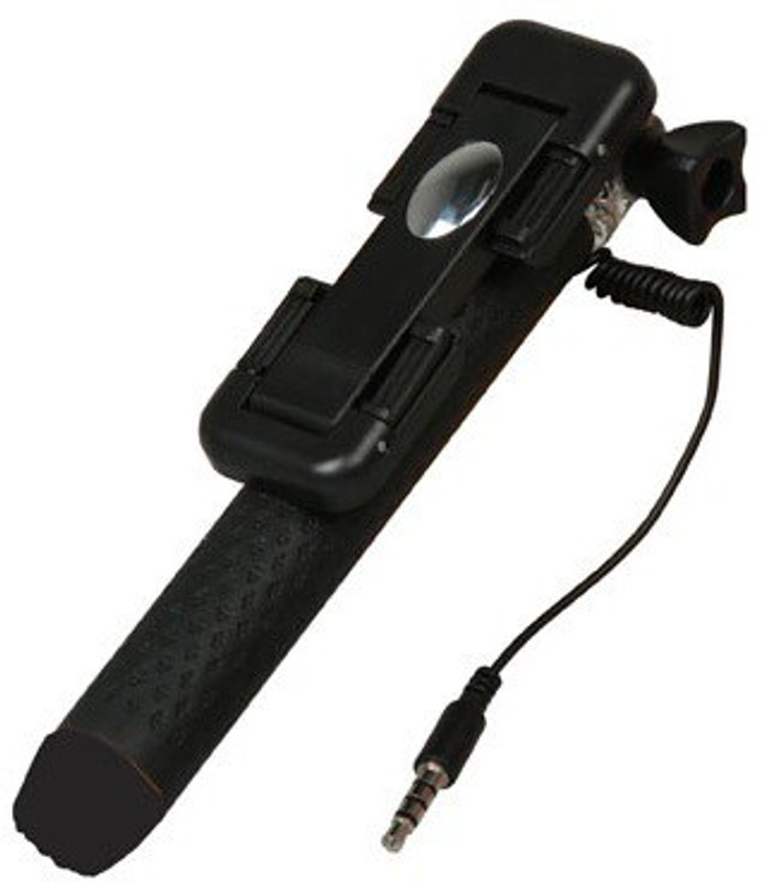 Portronics Cable Selfie Stick(Black) RS.299 (57.00% Off) - Flipkart
