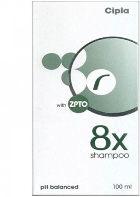 Cipla 8x Shampoo with ZPTO(100 ml)