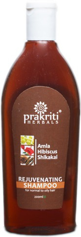 Prakriti Herbals Rejuvenating Amla Hibiscus Shikakai Shampoo(200 ml)