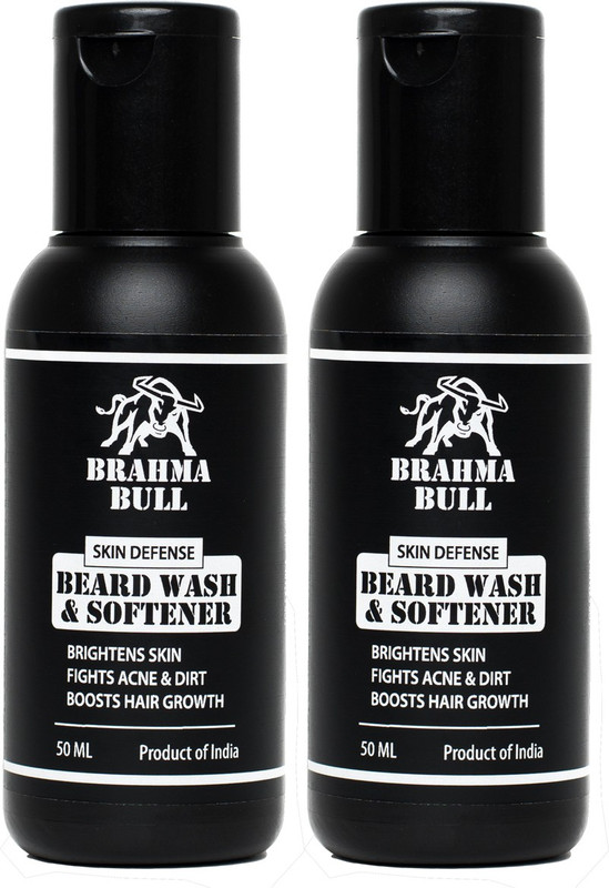 Brahma Bull Beard Wash & Softener (Pack of 2)(100 ml)