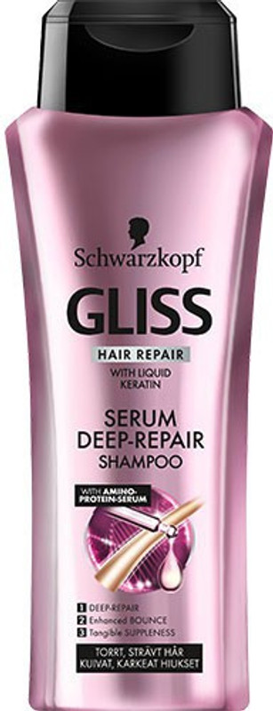 Schwarzkopf Gliss Serum Deep Repair(400 ml)