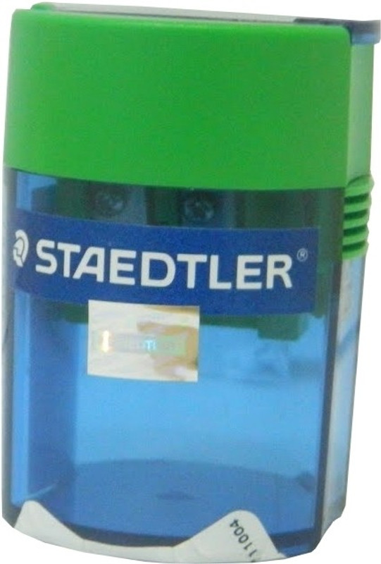 Staedtler Tub Double Pencil Sharpener(Blue - Green)