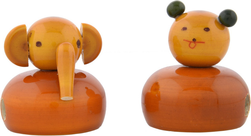 Anuradha Ganesh/Teddy Bear Single Pencil Sharpeners(Set of 2, Multicolor)