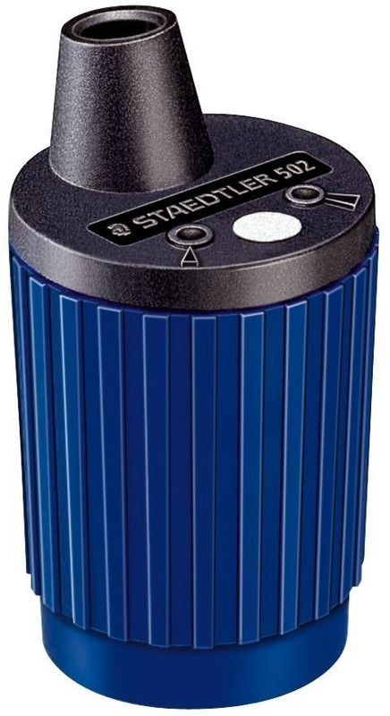 Staedtler Mars Single Pencil Tub Sharpeners(Set of 1, Blue, Black)