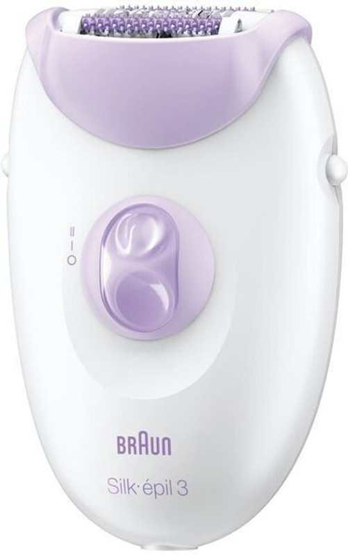 Braun Silk-epil Series 3 3170 Epilator for Women(Purple) RS.2399 (25.00% Off) - Flipkart