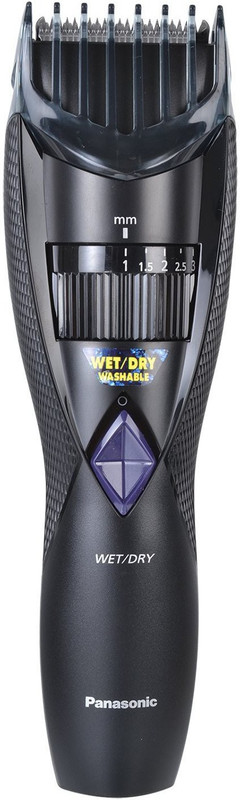 Panasonic ER-GB37-K44B Wet/Dry Precision Cutting Rechargeable Trimmer With Quick Adjust Dial(Black)