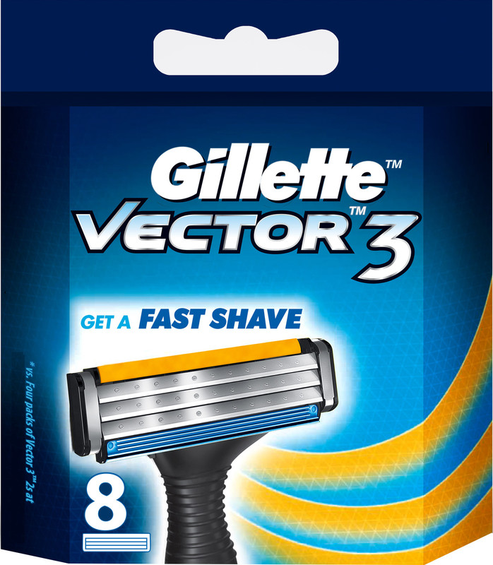 Gillette Vector 3(Pack of 8) Gillette Vector 3(Pack of 8)