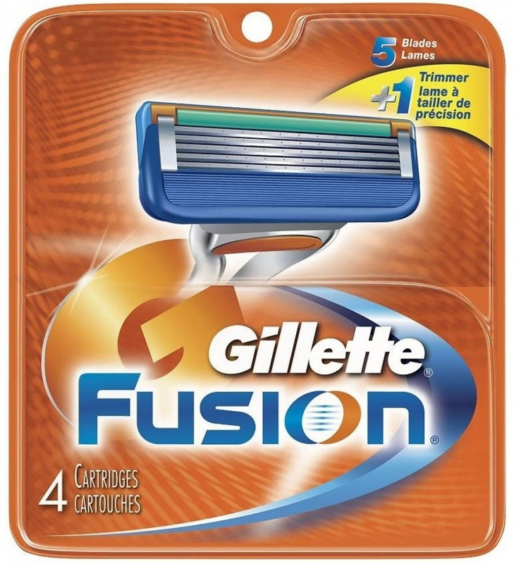 Gillette Fusion Replacement Cartridges - 4 Gillette Fusion Replacement Cartridges - 4
