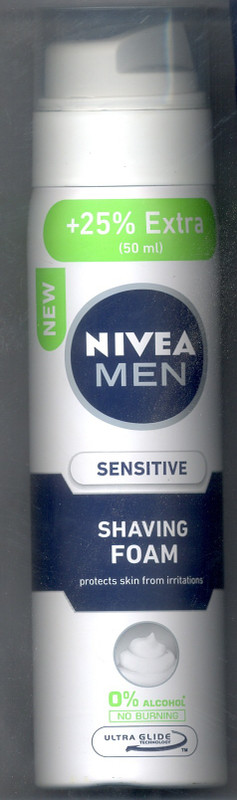 NIVEA Sensitive Shaving Foam(250 ml)