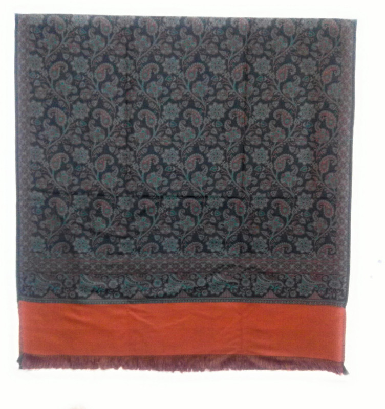 Vrinde Pure Wool Solid Women Shawl(Multicolor)