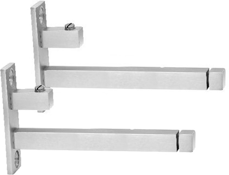 Buy Smart Shophar Stainless Steel F Type Square Glass Shelf Bracket 2