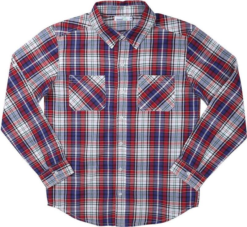 ShopperTree Boys Checkered Casual Multicolor Shirt RS.399 (60.00% Off) - Flipkart